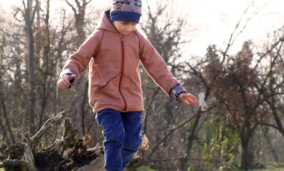 Frühblüher Jacke Kinder - Lotte & Ludwig Schnittmuster