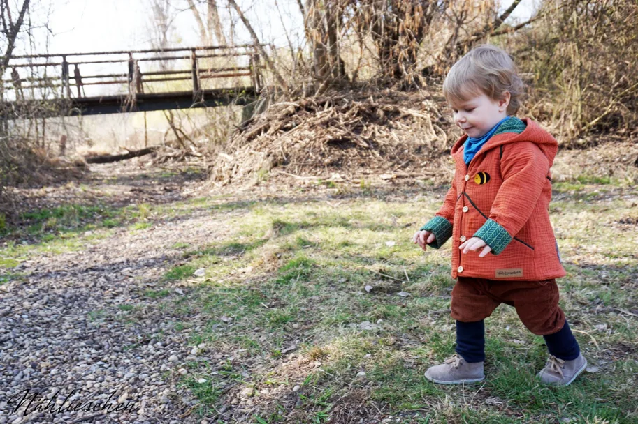 Frühblüher Jacke Kinder - Lotte & Ludwig Schnittmuster