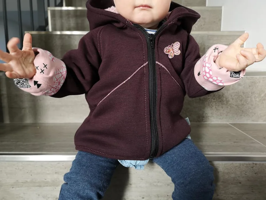 Frühblüher Jacke Kinder - Lotte & Ludwig Schnittmuster