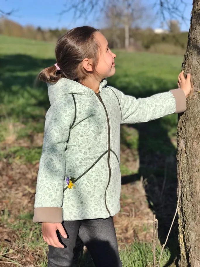 Frühblüher Jacke Kinder - Lotte & Ludwig Schnittmuster
