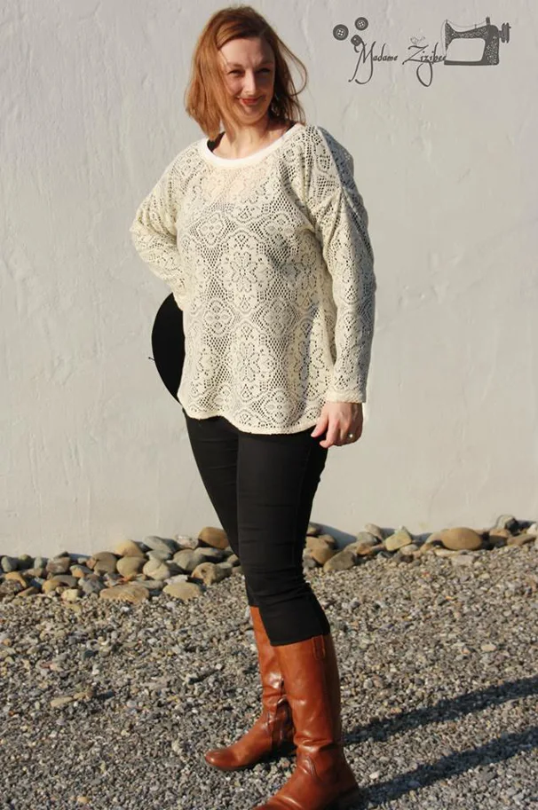 Casual Oversize Damen - Fadenkäfer Sewing Pattern (German)