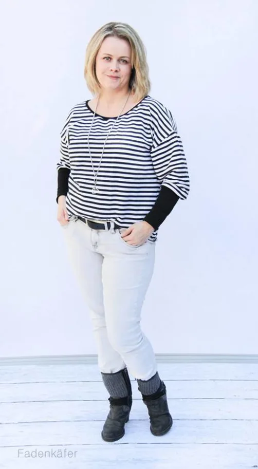 Casual Oversize Damen - Fadenkäfer Sewing Pattern (German)