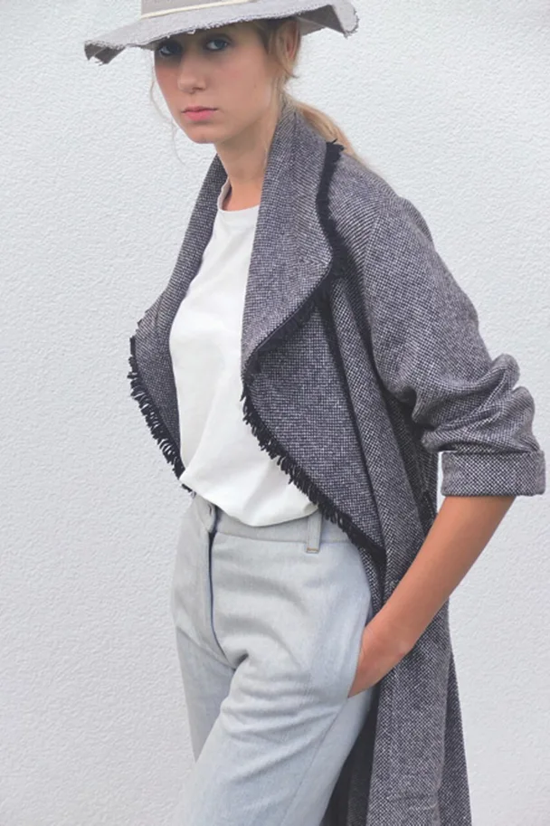 No17 Hüllenmantel - Trendschnitt Schnittmuster