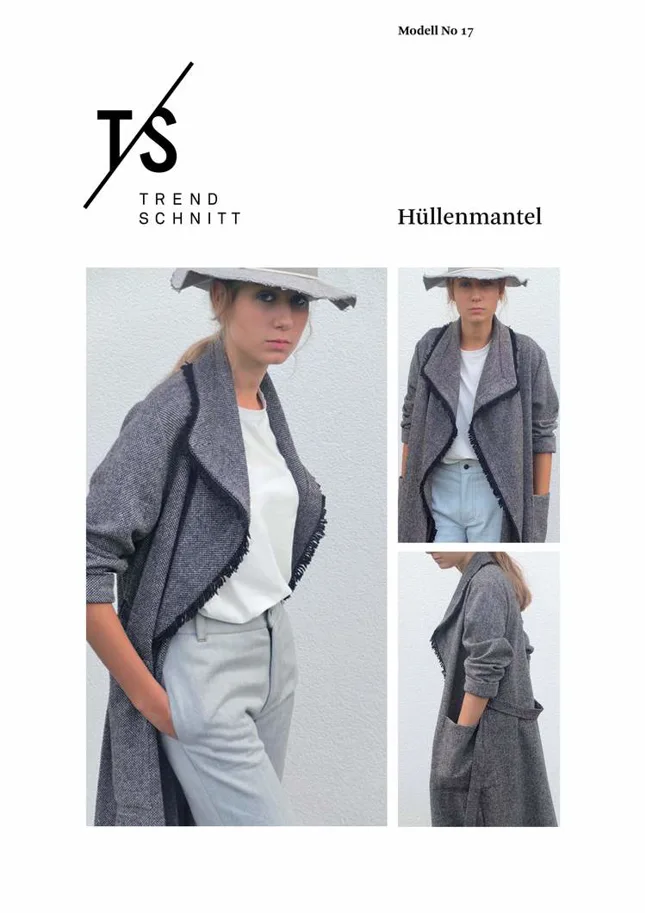 No17 Hüllenmantel - Trendschnitt Schnittmuster