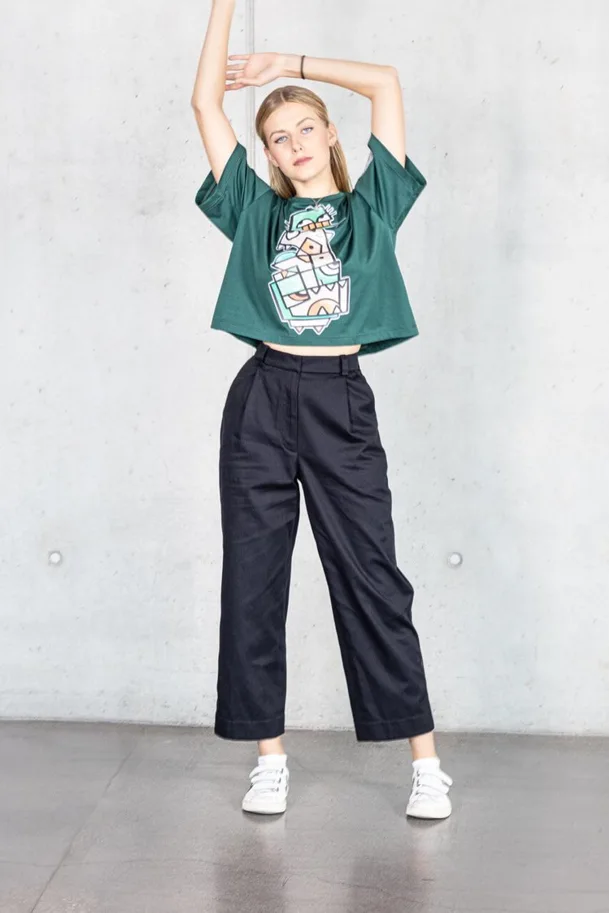 No60 Hose mit Rückenelast - Trendschnitt Schnittmuster