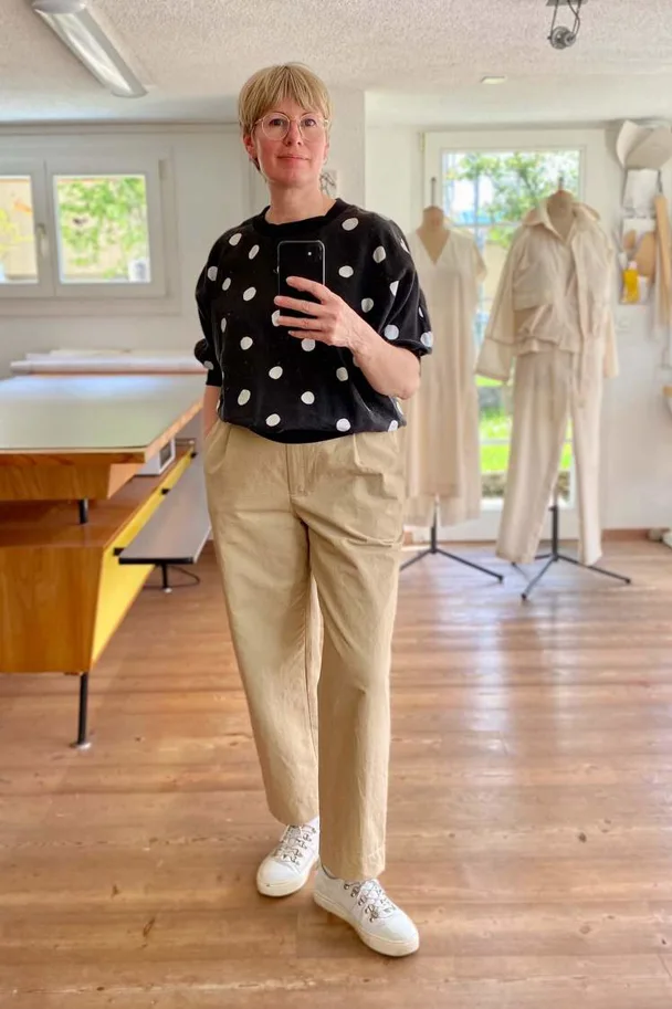 No60 Hose mit Rückenelast - Trendschnitt Schnittmuster