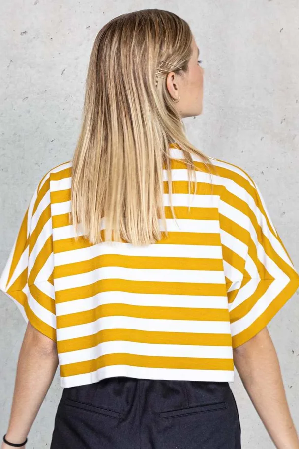 No63 T-Shirt mit Streifen - Trendschnitt Schnittmuster