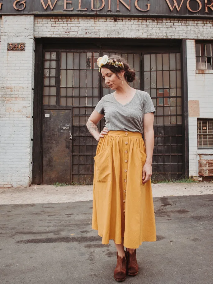 Estuary Skirt - Sew Liberated Sewing Pattern (English)
