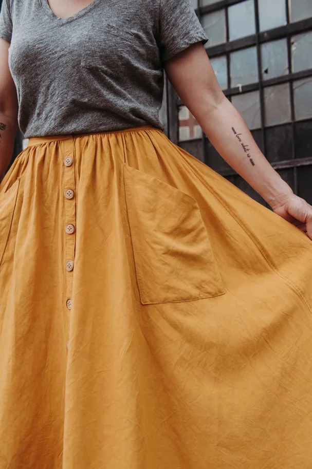 Estuary Skirt - Sew Liberated Sewing Pattern (English)