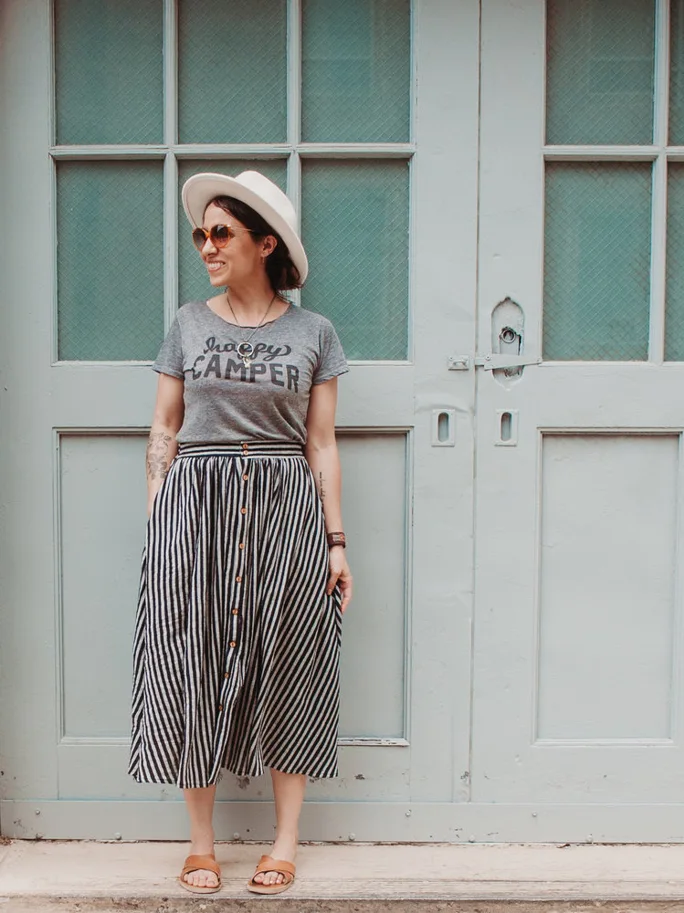 Estuary Skirt - Sew Liberated Sewing Pattern (English)