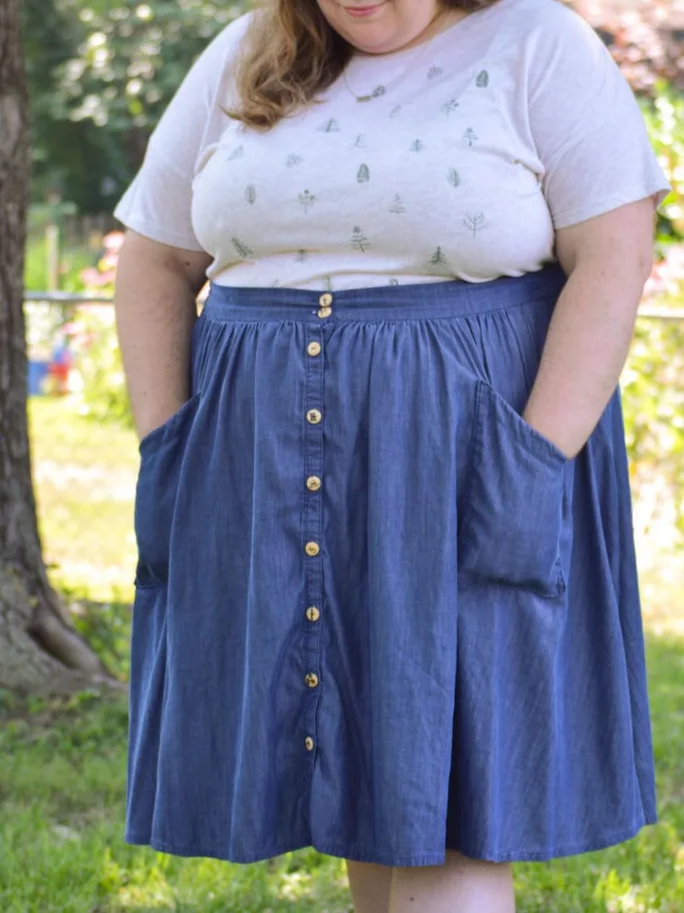 Estuary Skirt - Sew Liberated Sewing Pattern (English)