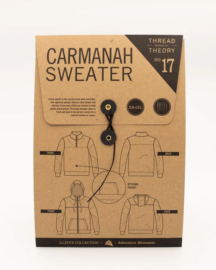 Carmanah Sweater - Thread Theory Schnittmuster (Englisch)