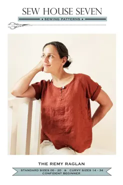 Remy Raglan Top - Sew House Seven Schnittmuster (Englisch)