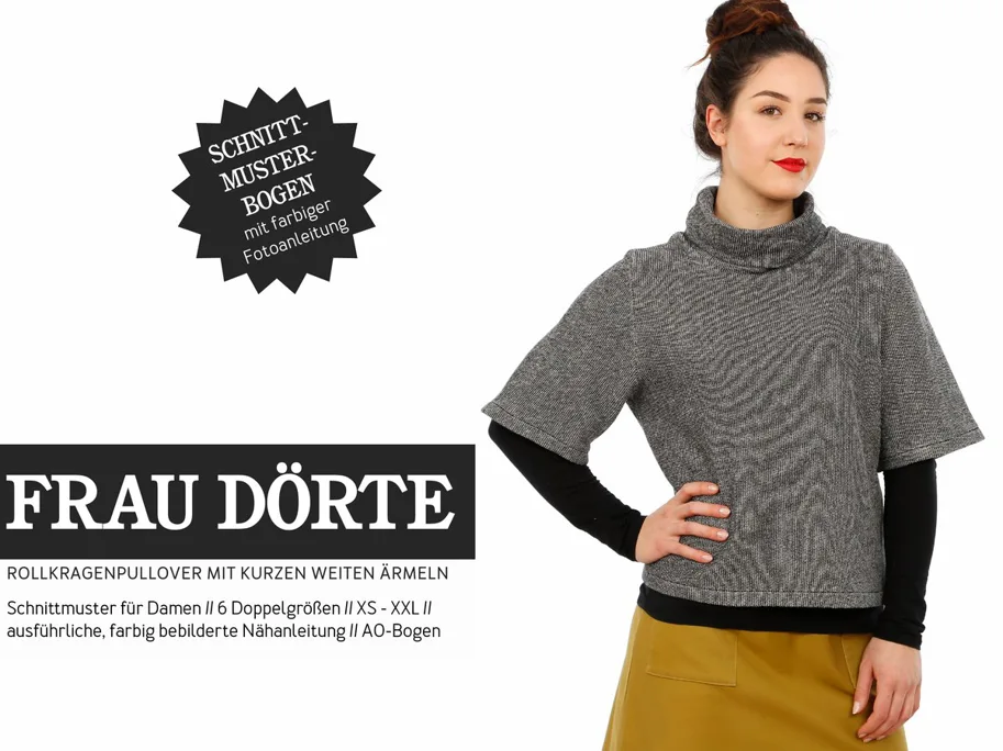 Frau Dörte Pullover - Studio Schnittreif Sewing Pattern (German)
