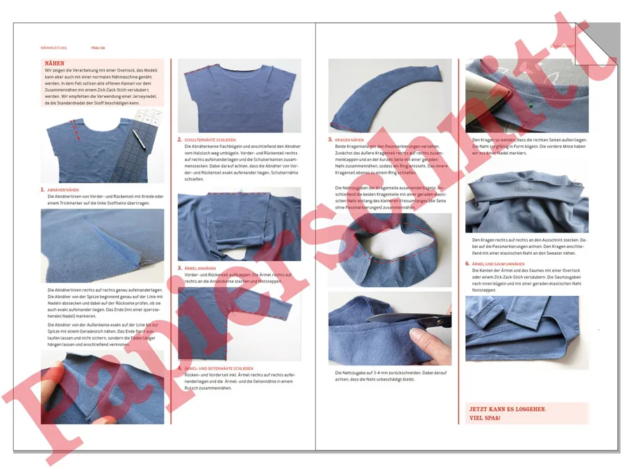 Frau Isa Sweater - Studio Schnittreif Sewing Pattern (German)