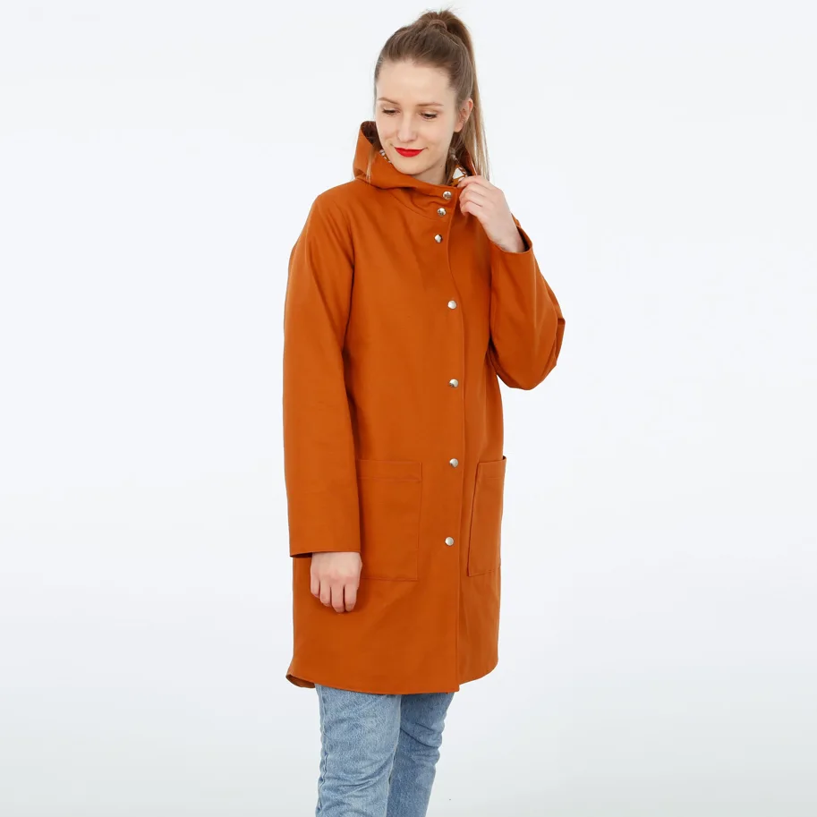 Frau Karo Parka - Studio Schnittreif Schnittmuster