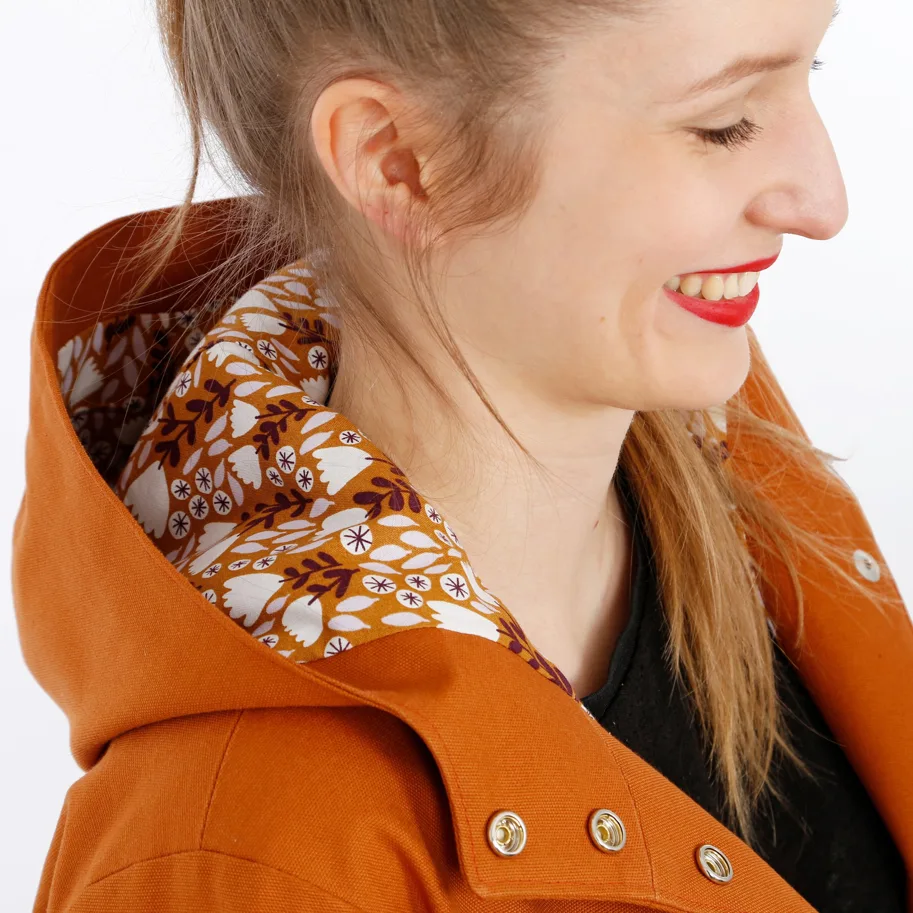 Frau Karo Parka - Studio Schnittreif Schnittmuster