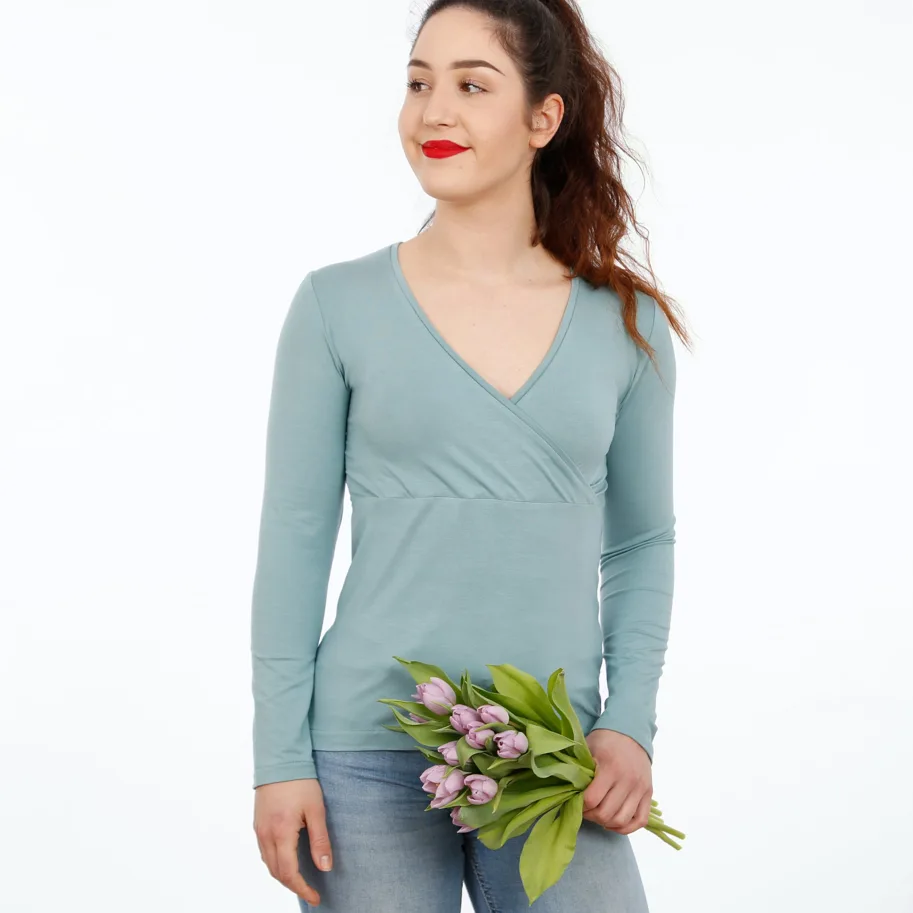 Frau Liese Wickelshirt - Studio Schnittreif Sewing Pattern (German)