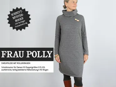 Frau Polly Sweatkleid - Studio Schnittreif Schnittmuster