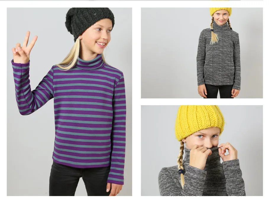 Romy Rollkragenshirt - Studio Schnittreif Sewing Pattern (German)