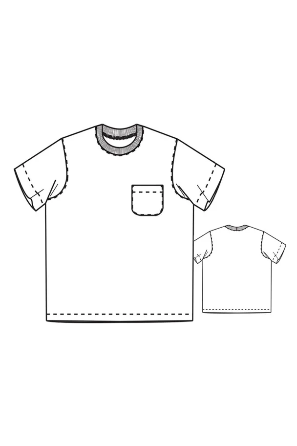 The Tee Shirt - Merchant & Mills Sewing Pattern (English)