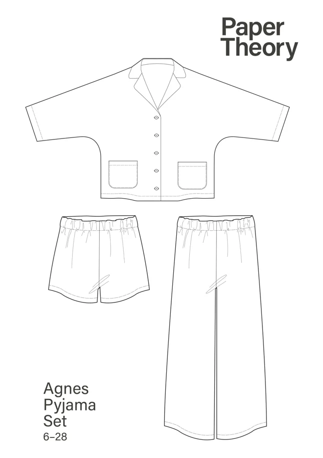 Agnes Pyjama - Paper Theory Sewing Pattern (English)