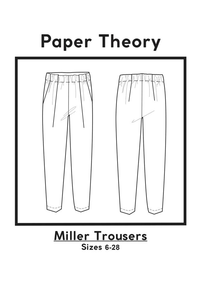 Miller Trouser - Paper Theory Sewing Pattern (English)