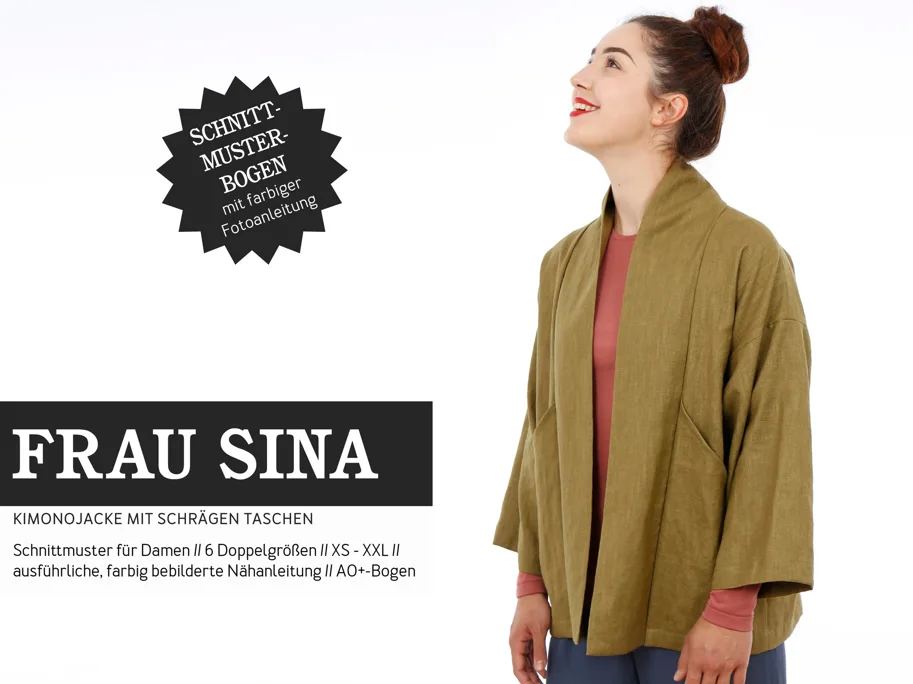 Frau Sina Jacke - Studio Schnittreif Schnittmuster