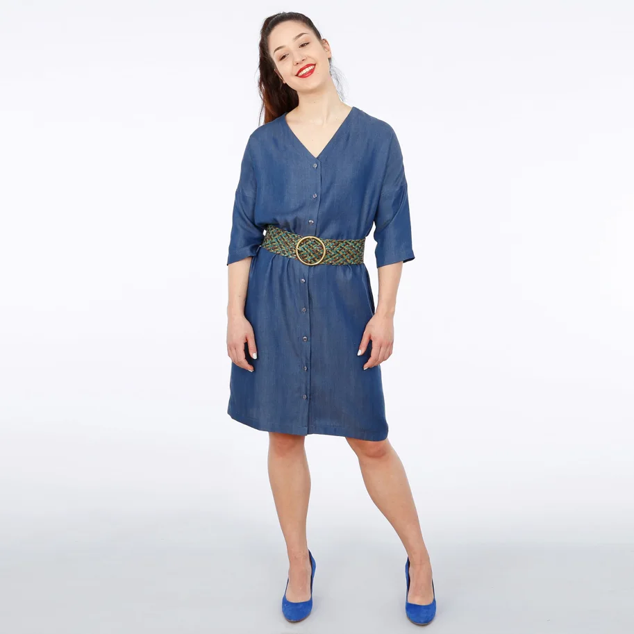 Frau Edda Blusenkleid - Studio Schnittreif Sewing Pattern (German)