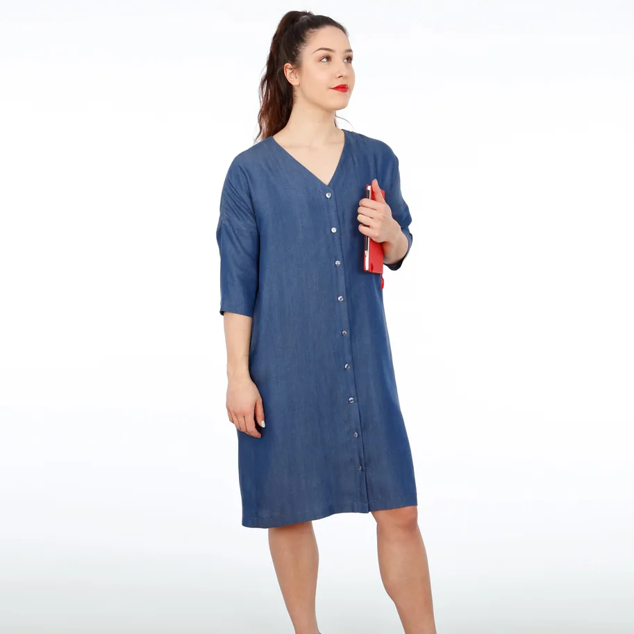 Frau Edda Blusenkleid - Studio Schnittreif Sewing Pattern (German)