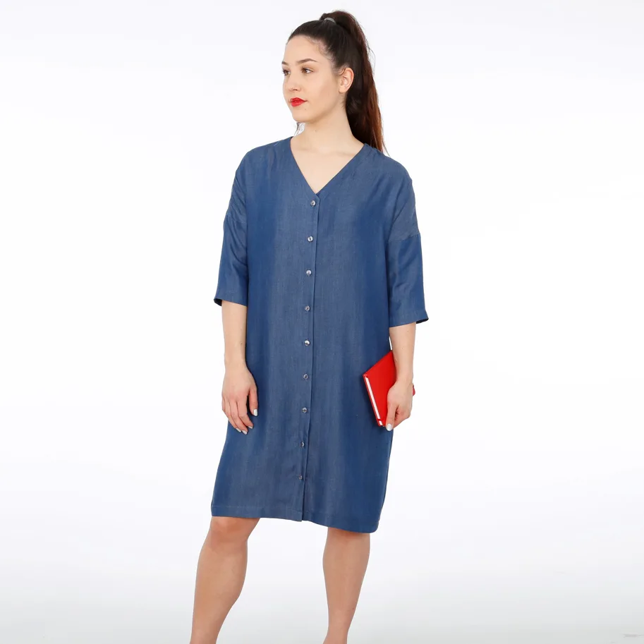 Frau Edda Blusenkleid - Studio Schnittreif Sewing Pattern (German)