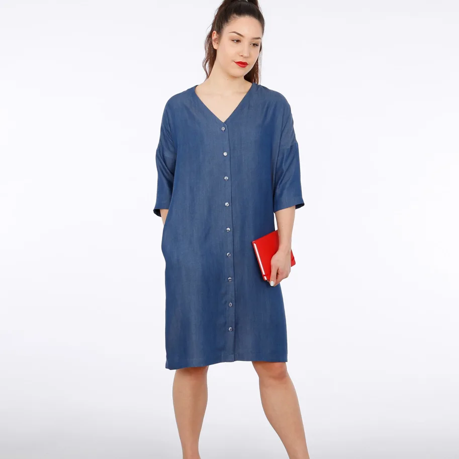 Frau Edda Blusenkleid - Studio Schnittreif Sewing Pattern (German)