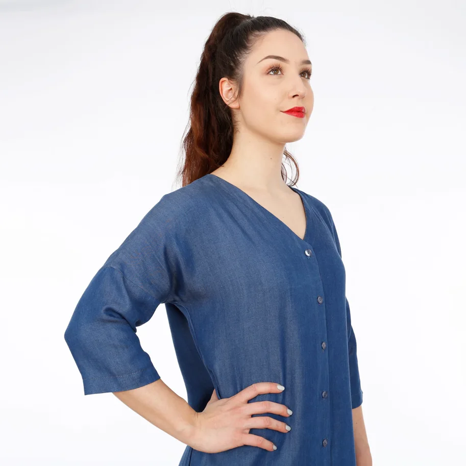 Frau Edda Blusenkleid - Studio Schnittreif Sewing Pattern (German)