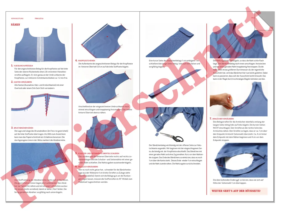 Frau Leyla Jumpsuit - Studio Schnittreif Sewing Pattern (German)