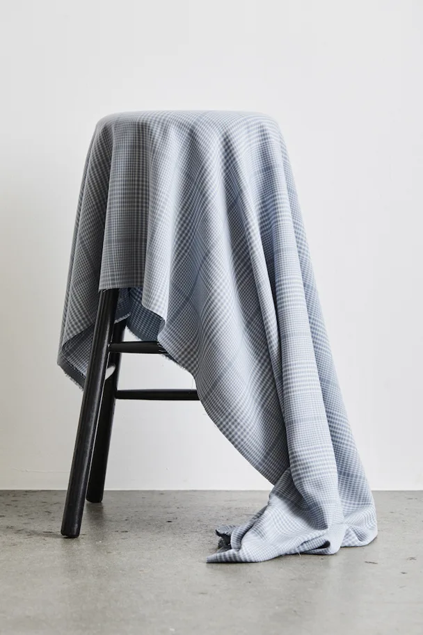 Tencel Two-Tone Plaid - Sky