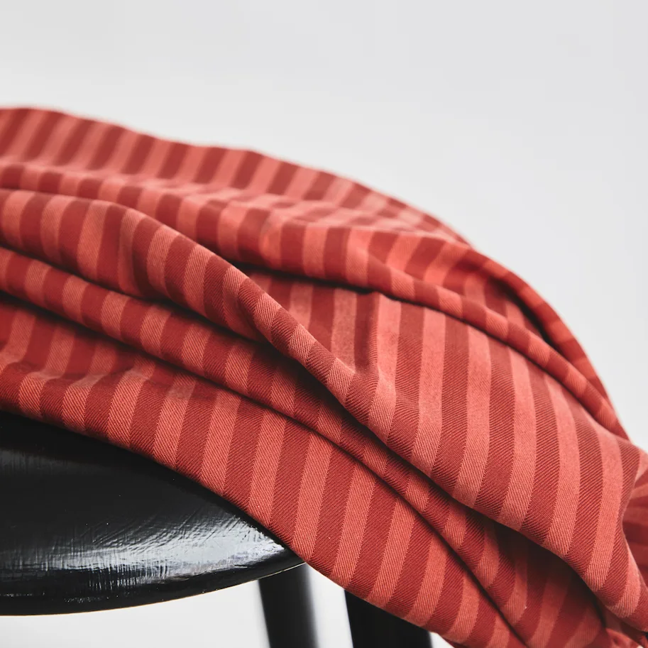 Tencel Two-Tone Stripe Twill - Cider