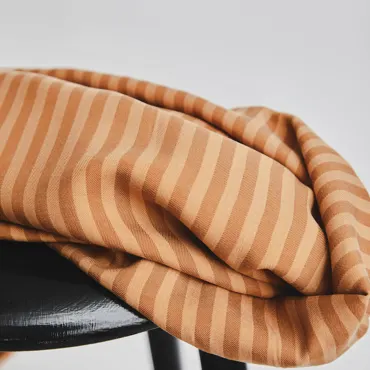 Tencel Two-Tone Stripe Twill - Mustard