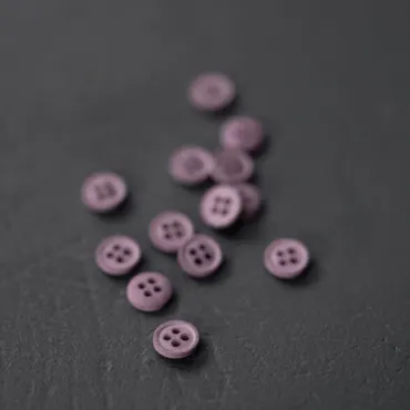 Organic Cotton Button 11mm - Calamine (Lilac)
