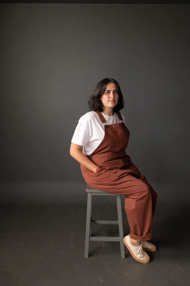 The Harlene Dungarees 18-28 - Merchant & Mills Sewing Pattern (English)