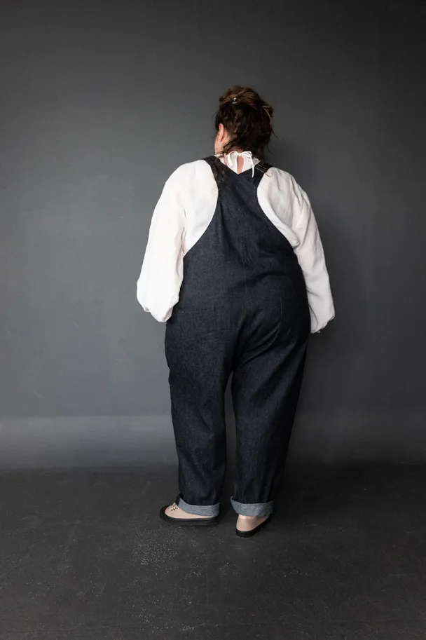 The Harlene Dungarees 18-28 - Merchant & Mills Sewing Pattern (English)