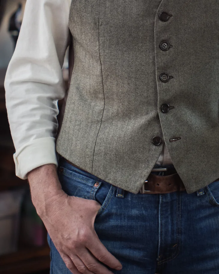 Belvedere Waistcoat - Thread Theory Schnittmuster (Englisch)