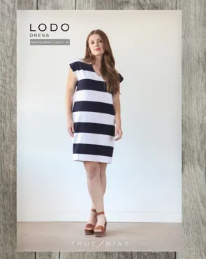 Lodo Dress - True Bias Sewing Pattern (English)