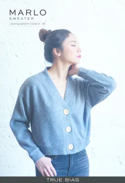 Marlo Sweater 0-18 - True Bias Schnittmuster (Englisch)