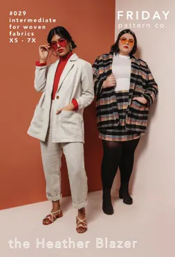 The Heather Blazer - Friday Pattern Company Schnittmuster (Englisch)