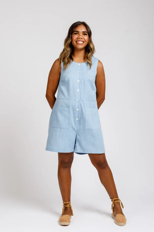Durban Jumpsuit and Romper - Megan Nielsen Schnittmuster (Englisch)