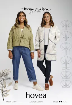 Hovea Jacket and Coat - Megan Nielsen Schnittmuster (Englisch)