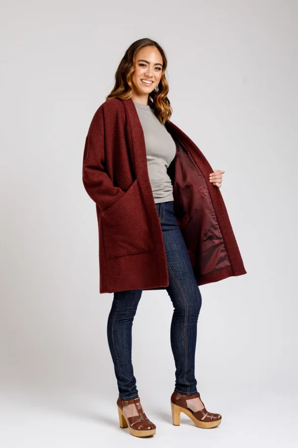 Hovea Jacket and Coat - Megan Nielsen Sewing Pattern (English)