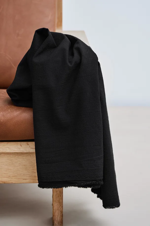 Tencel Cana Seersucker - Black