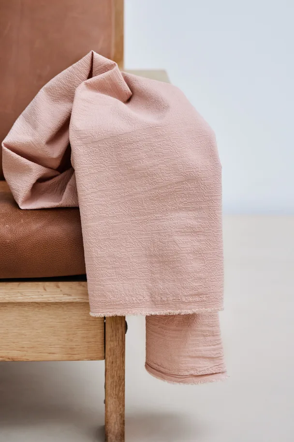 Tencel Cana Seersucker - Powder Pink