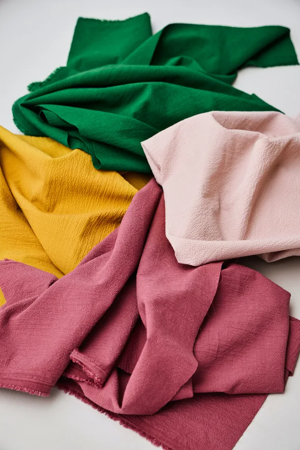 Tencel Cana Seersucker - Powder Pink